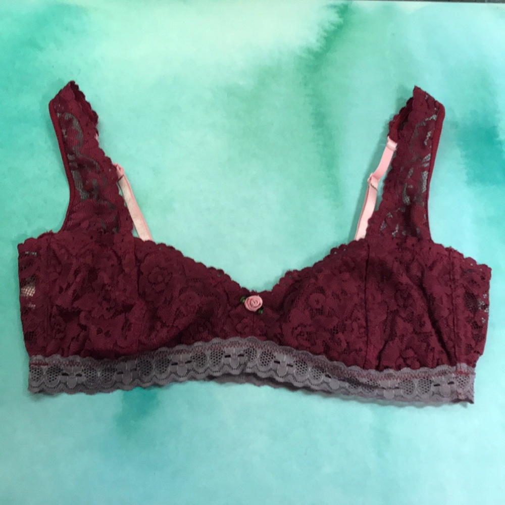 Free People Lace Balconette Bralette
